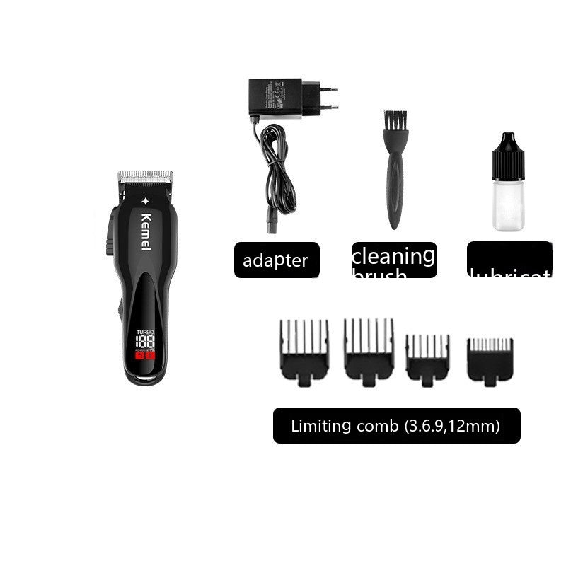 LCD Display High Power Pure Copper Motor Electric Clipper